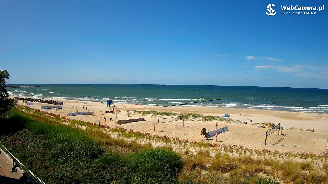 USTKA - widok na plażę - 04 lipiec 2025, 15:04
