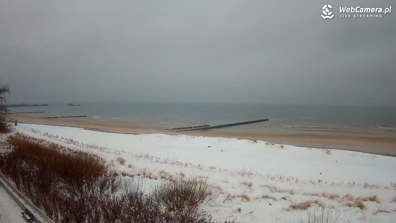 USTKA - widok na plażę - 14 styczeń 2026, 15:41