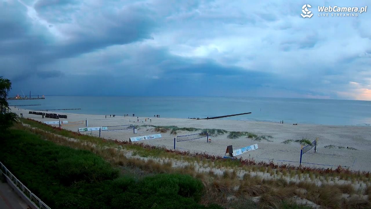 USTKA - widok na plażę - 04 czerwiec 2026, 21:16