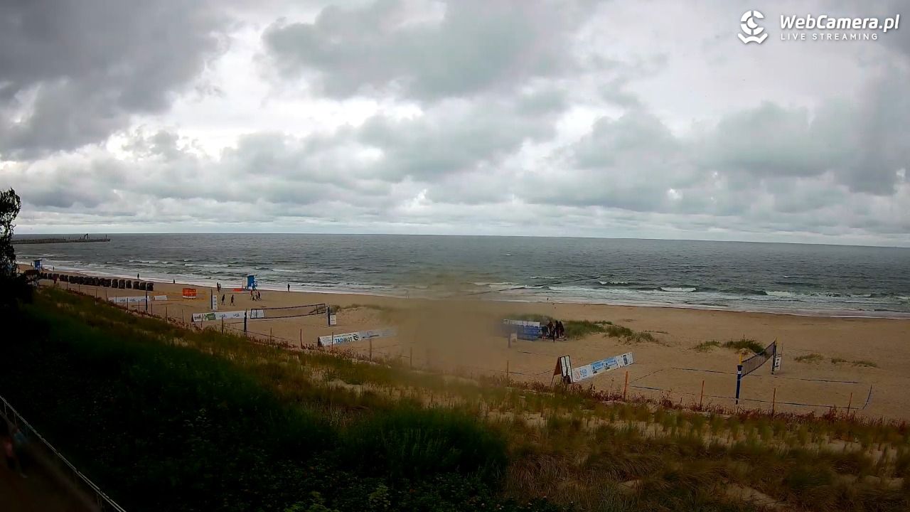 USTKA - widok na plażę - 20 lipiec 2026, 18:18