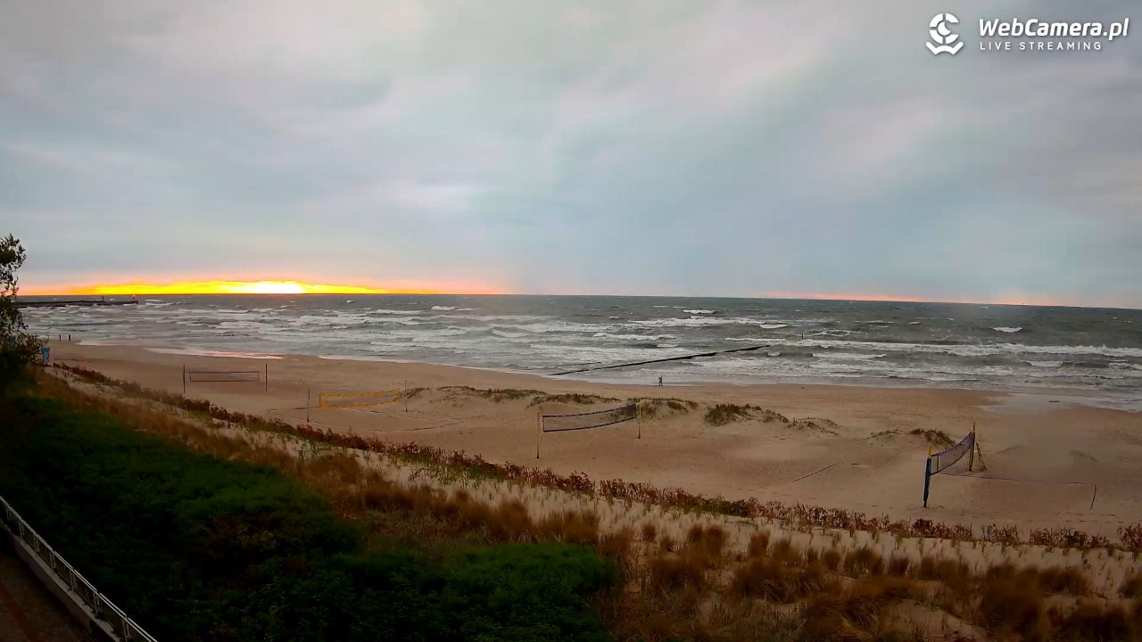 USTKA - widok na plażę - 16 maj 2025, 20:37