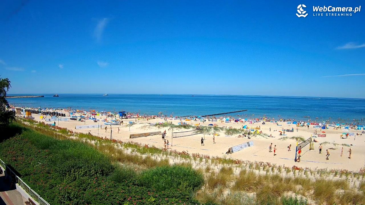 USTKA - widok na plażę - 02 lipiec 2025, 12:42