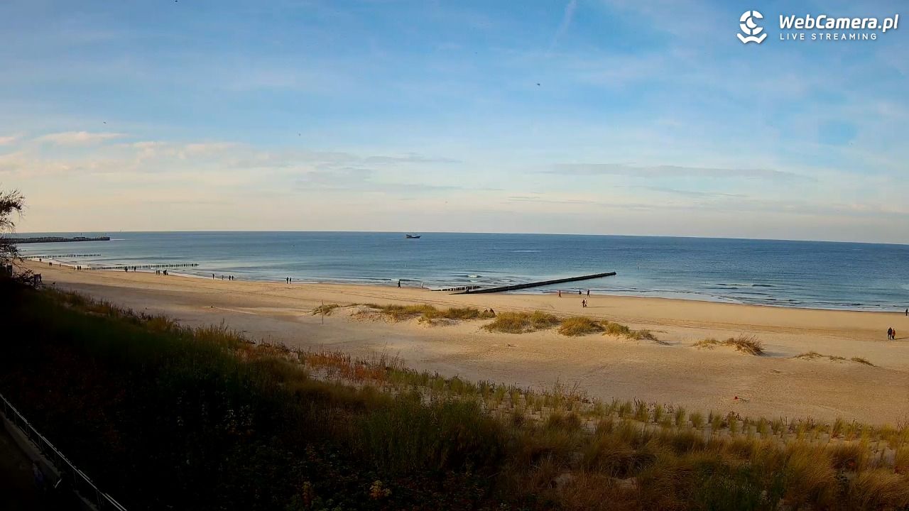 USTKA - widok na plażę - 22 październik 2025, 14:58