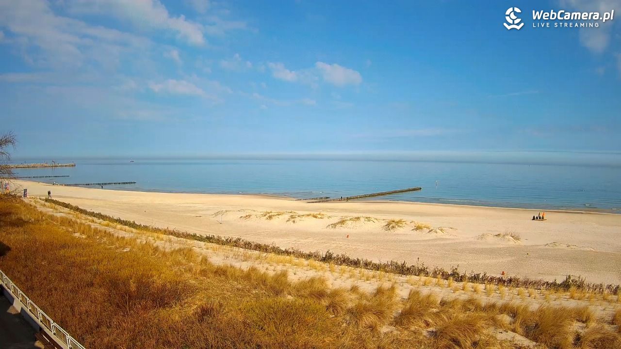 USTKA - widok na plażę - 16 kwiecień 2026, 09:45