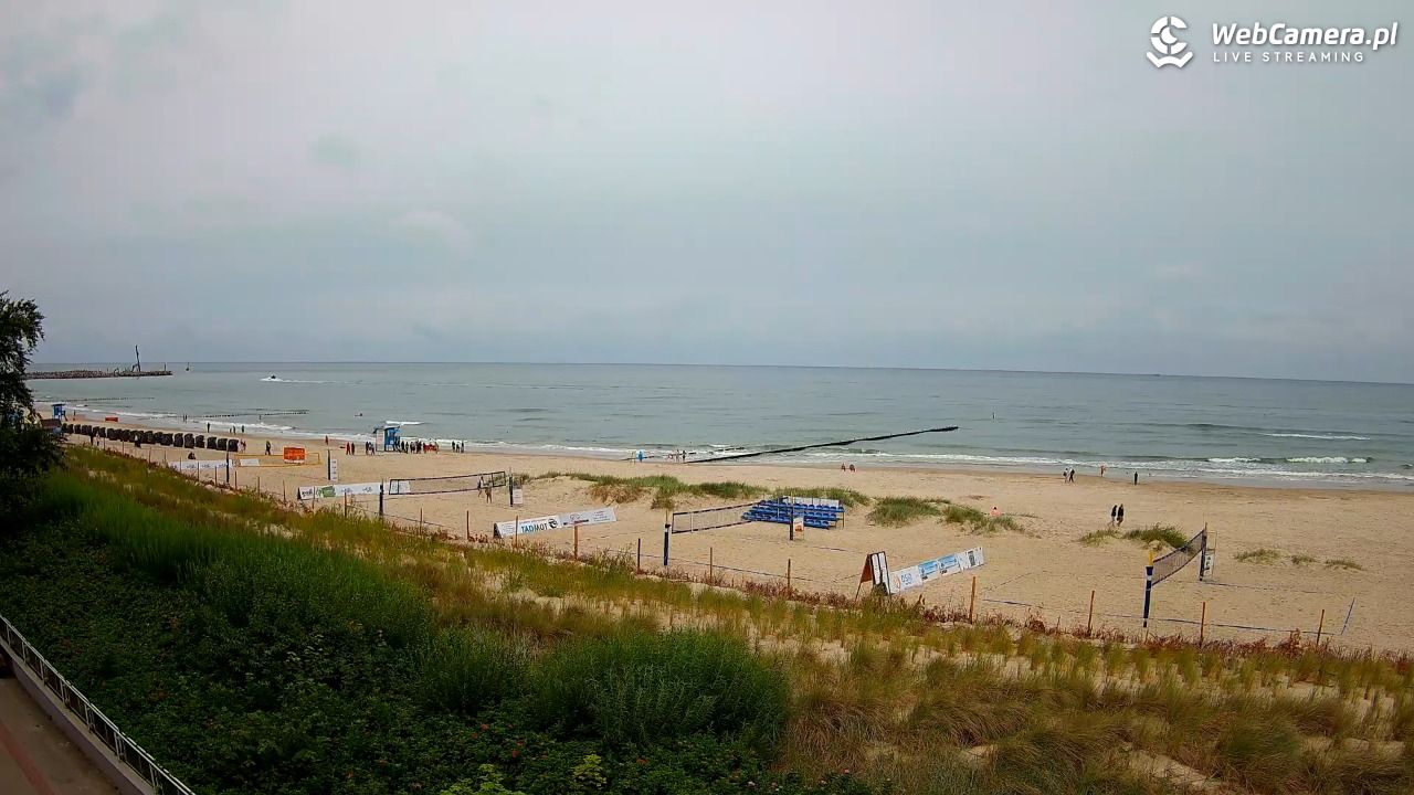 USTKA - widok na plażę - 20 lipiec 2026, 15:32