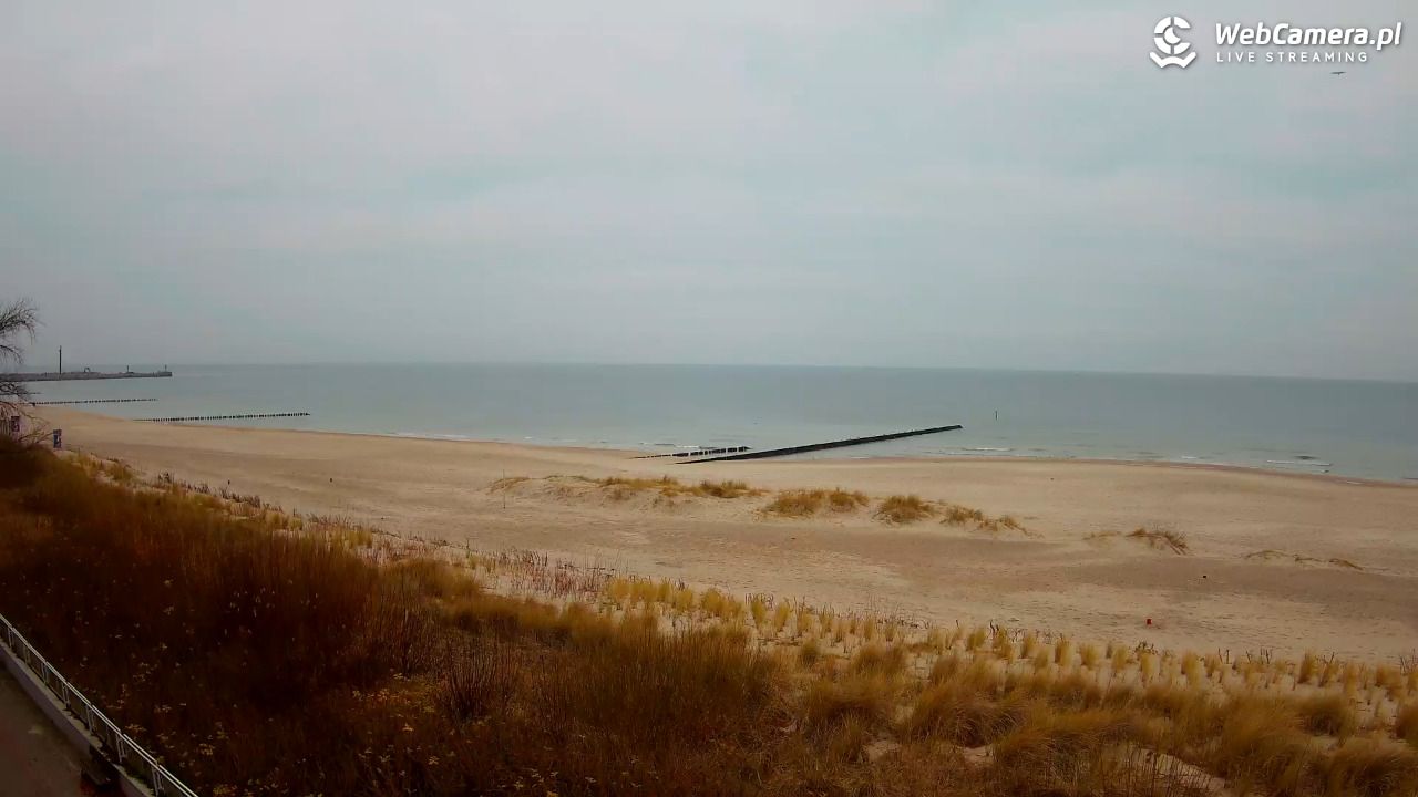 USTKA - widok na plażę - 03 grudzień 2025, 08:11