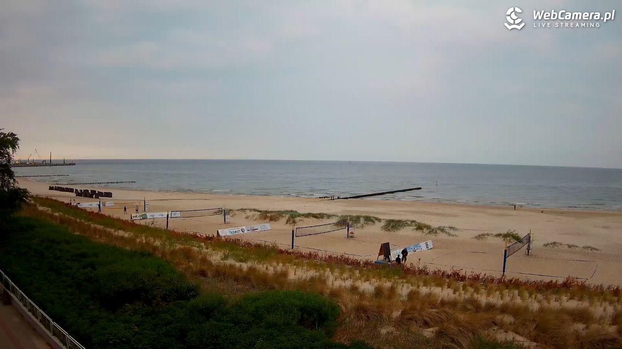 USTKA - widok na plażę - 03 czerwiec 2026, 20:44