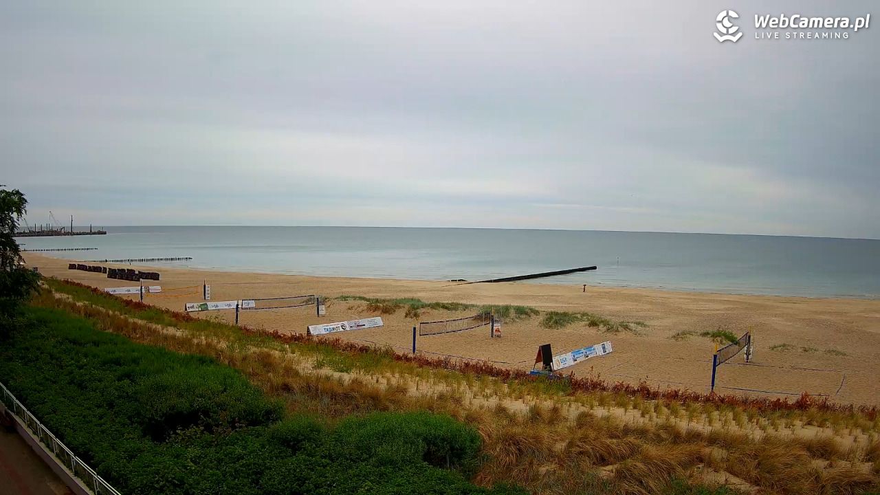 USTKA - widok na plażę - 05 czerwiec 2026, 07:36