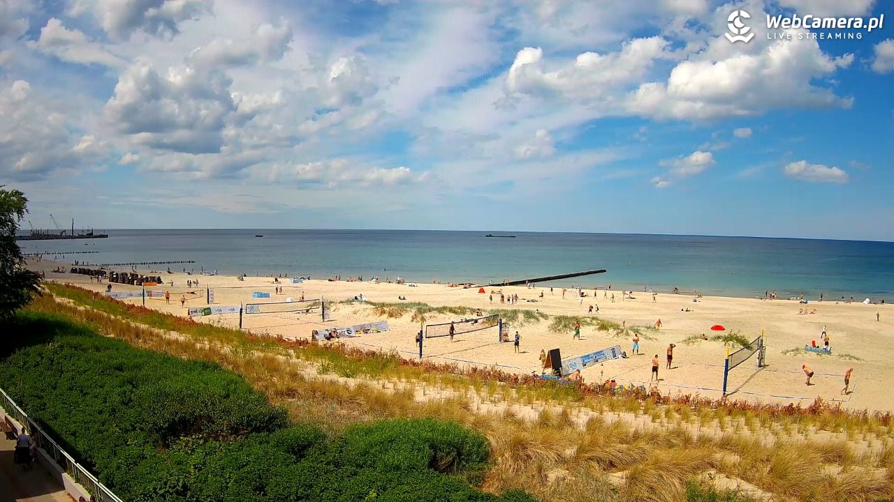 USTKA - widok na plażę - 04 czerwiec 2026, 13:31
