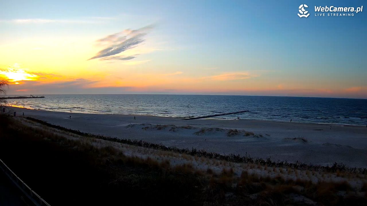 USTKA - widok na plażę - 19 kwiecień 2026, 19:43