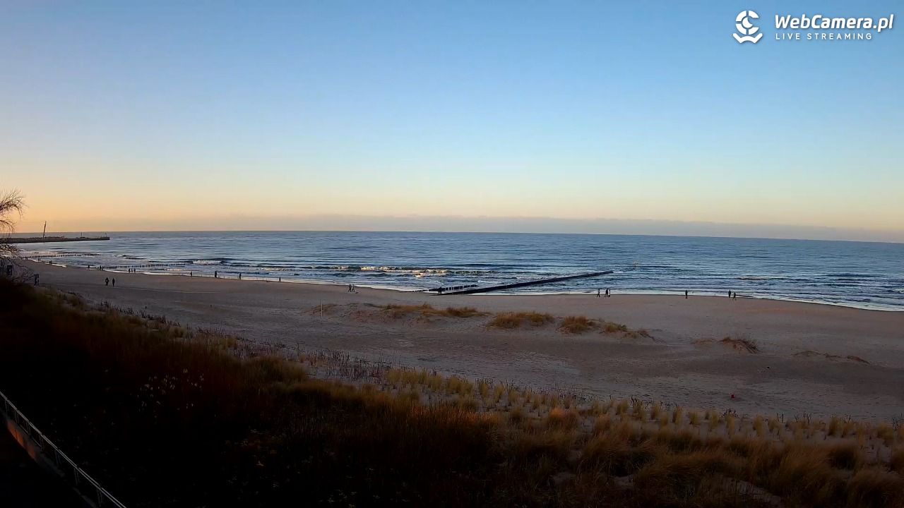 USTKA - widok na plażę - 01 grudzień 2025, 14:35