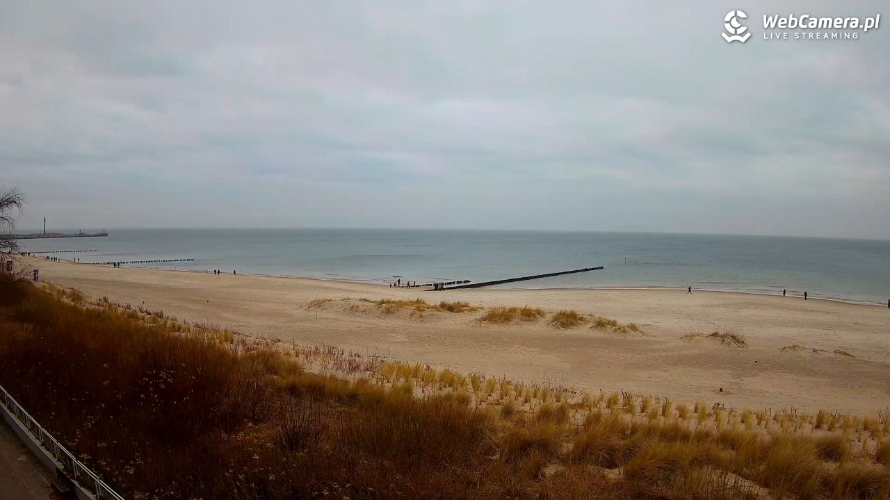 USTKA - widok na plażę - 30 listopad 2025, 14:36