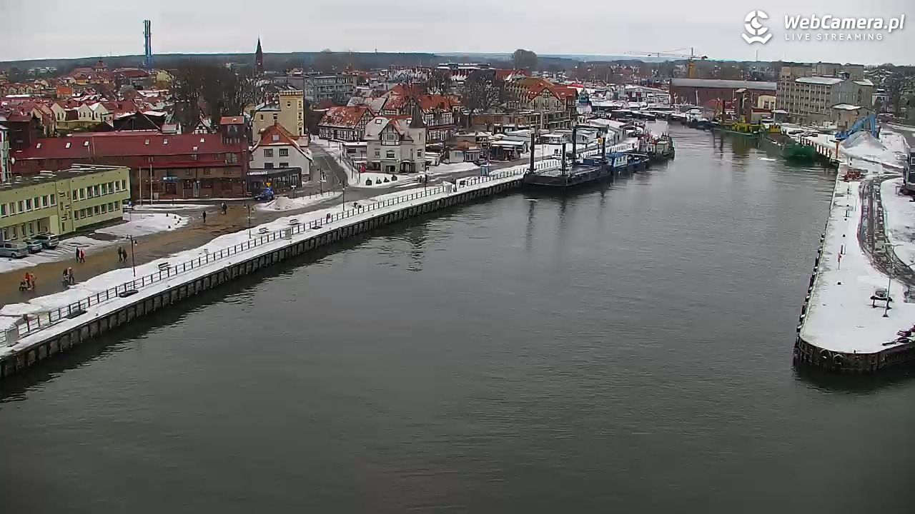 USTKA - widok z pylonu na plażę - 08 luty 2026, 14:17