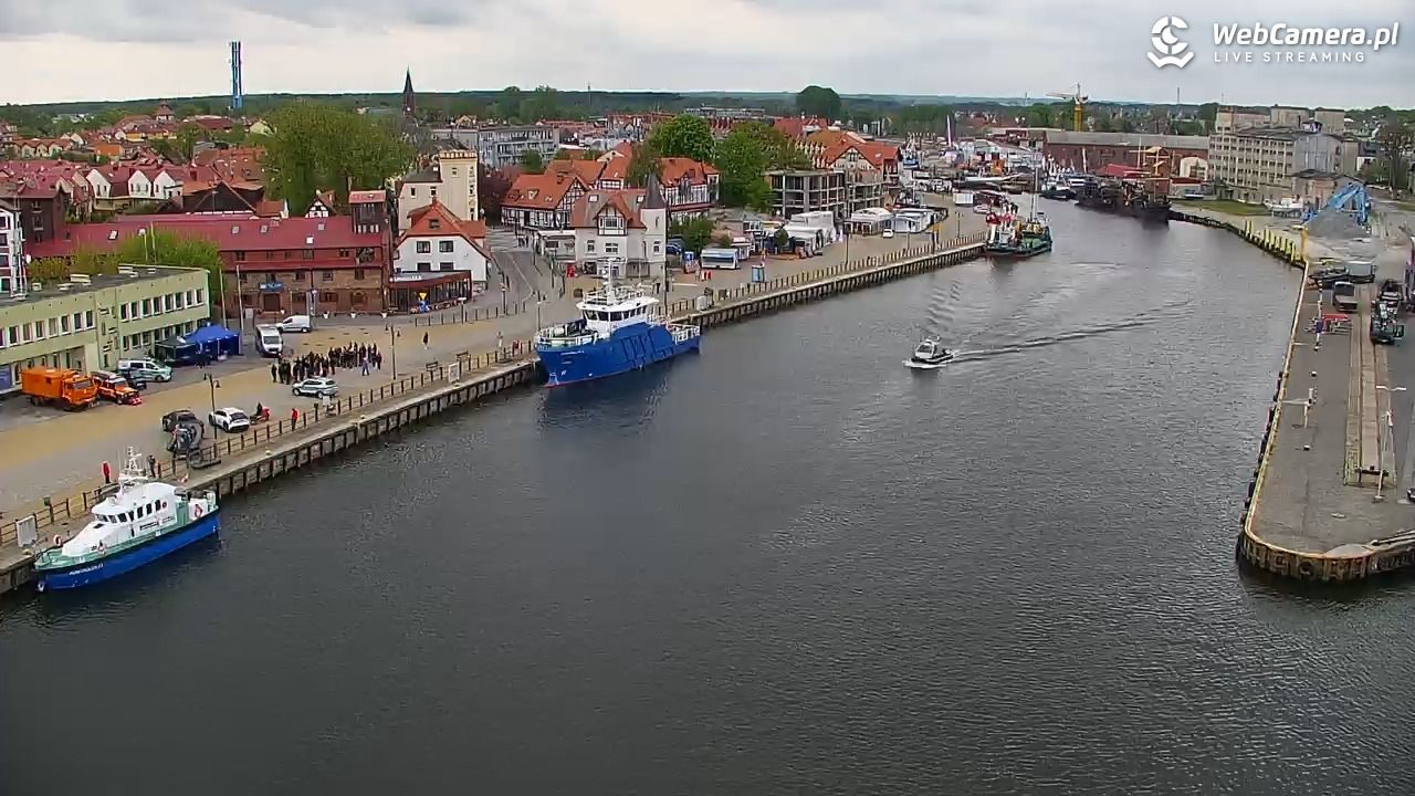 USTKA - widok z pylonu na plażę - 14 maj 2026, 09:56