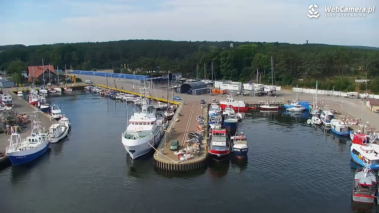 USTKA - widok z pylonu na plażę - 29 czerwiec 2026, 09:43