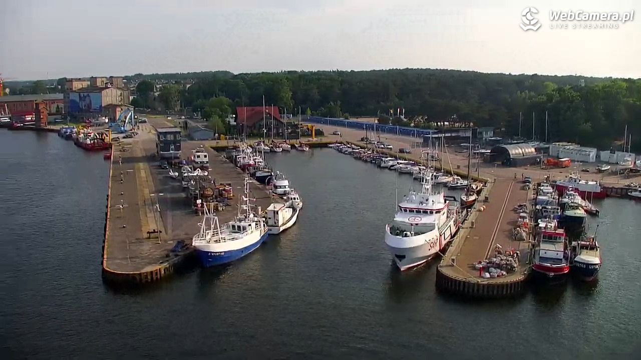 USTKA - widok z pylonu na plażę - 28 czerwiec 2026, 18:04