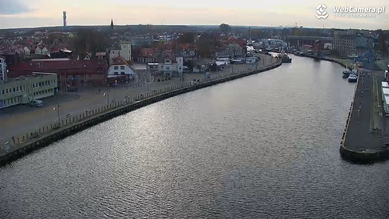 USTKA - widok z pylonu na plażę - 05 listopad 2025, 09:36