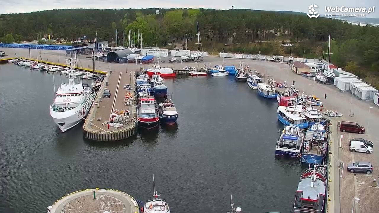 USTKA - widok z pylonu na plażę - 12 maj 2026, 17:05
