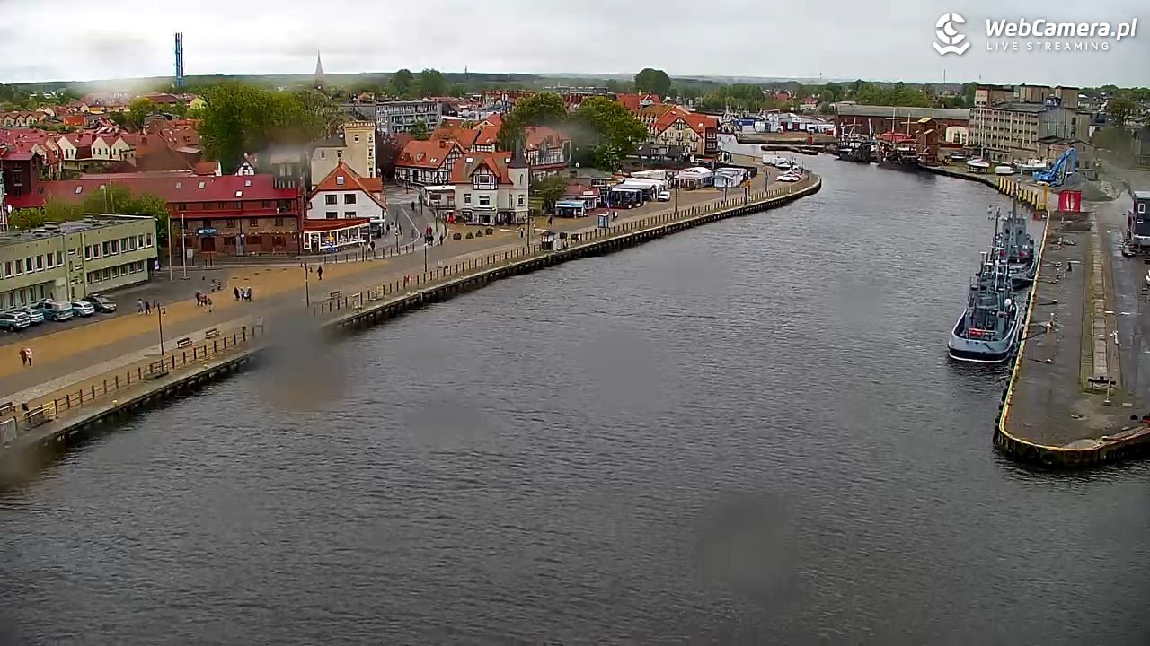 USTKA - widok z pylonu na plażę - 16 maj 2025, 12:25