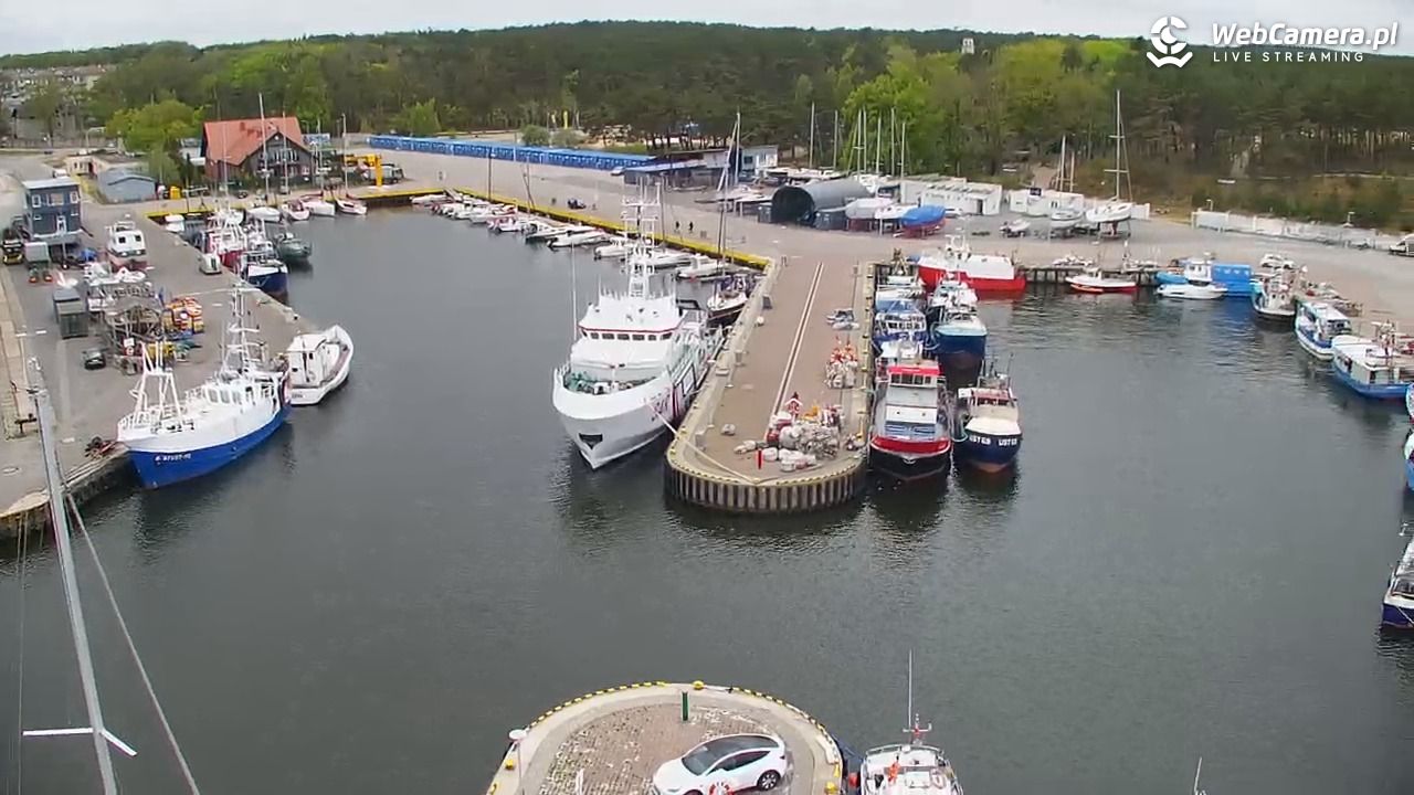 USTKA - widok z pylonu na plażę - 12 maj 2026, 11:23