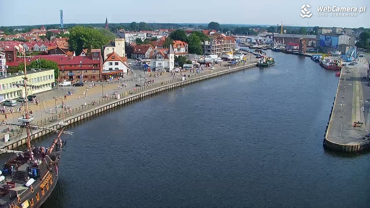 USTKA - widok z pylonu na plażę - 28 czerwiec 2026, 17:27