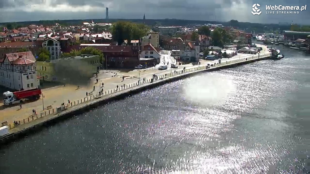 USTKA - widok z pylonu na plażę - 17 wresień 2025, 11:47