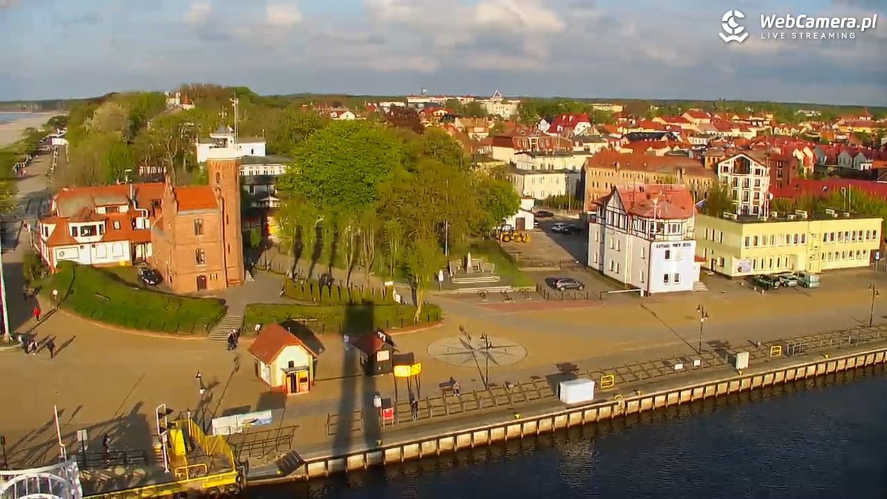 USTKA - widok z pylonu na plażę - 13 maj 2026, 19:02
