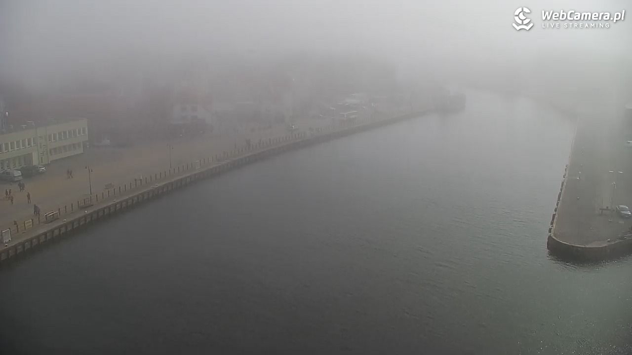 USTKA - widok z pylonu na plażę - 29 marzec 2026, 14:14