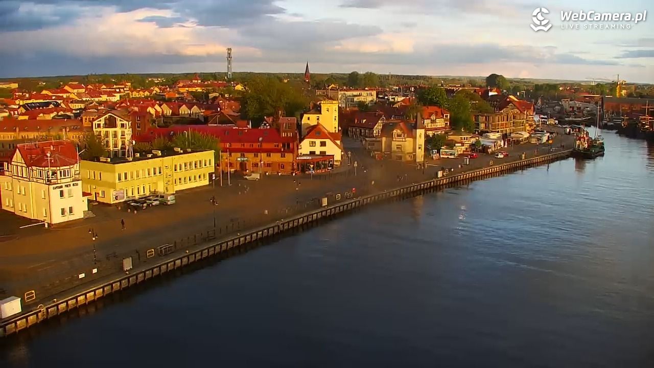 USTKA - widok z pylonu na plażę - 13 maj 2026, 20:08
