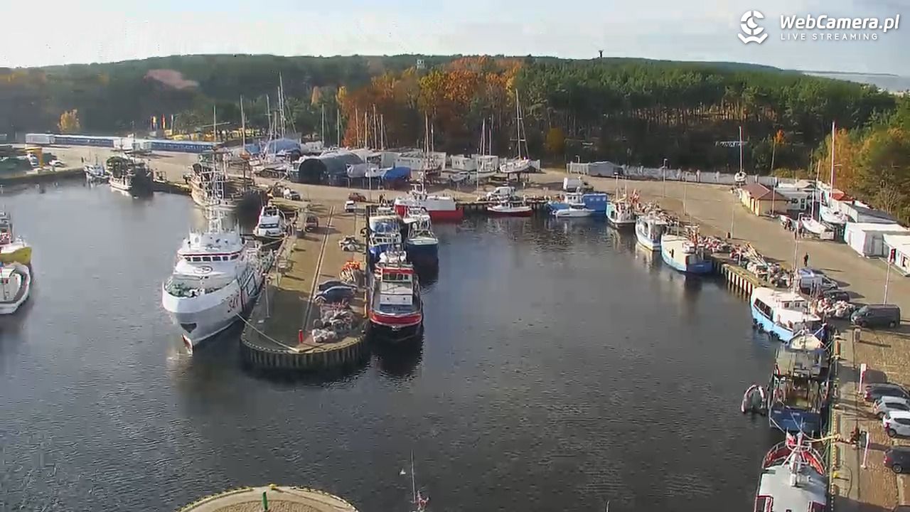 USTKA - widok z pylonu na plażę - 05 listopad 2025, 11:15