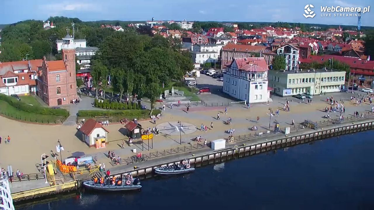 USTKA - widok z pylonu na plażę - 01 sierpień 2025, 17:17