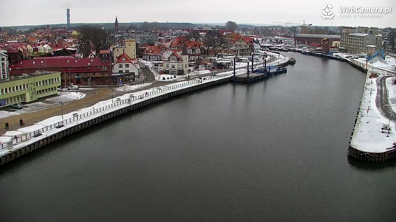 USTKA - widok z pylonu na plażę - 09 luty 2026, 12:39