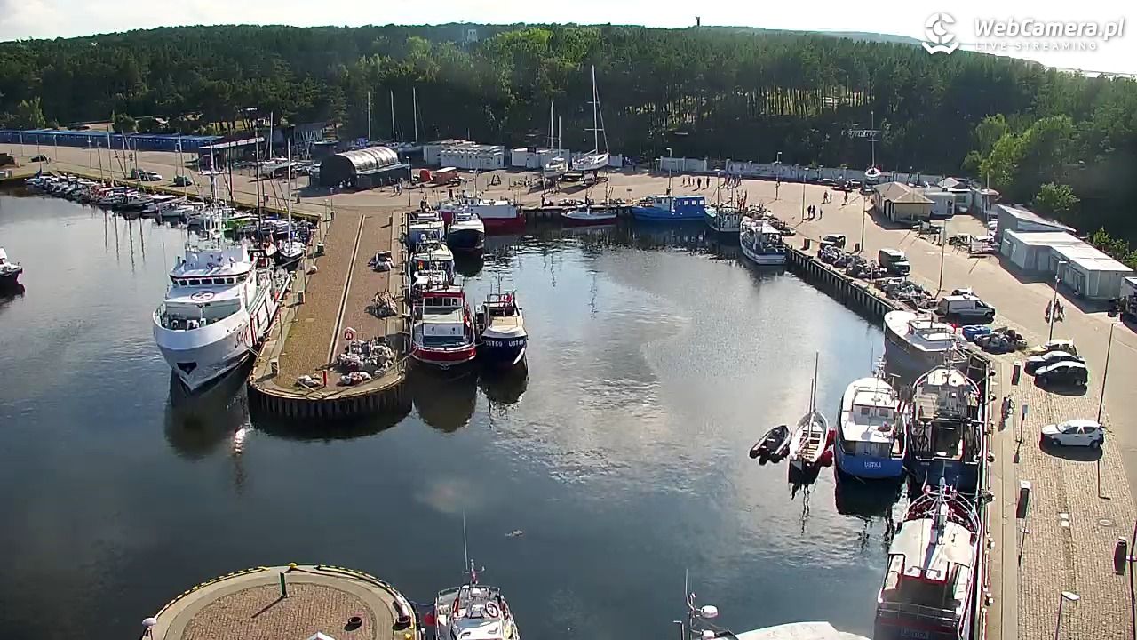 USTKA - widok z pylonu na plażę - 01 sierpień 2025, 17:14