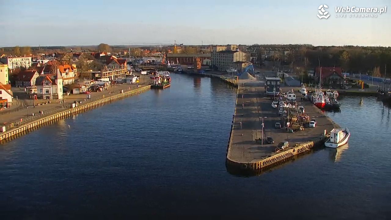 USTKA - widok z pylonu na plażę - 29 marzec 2026, 18:11