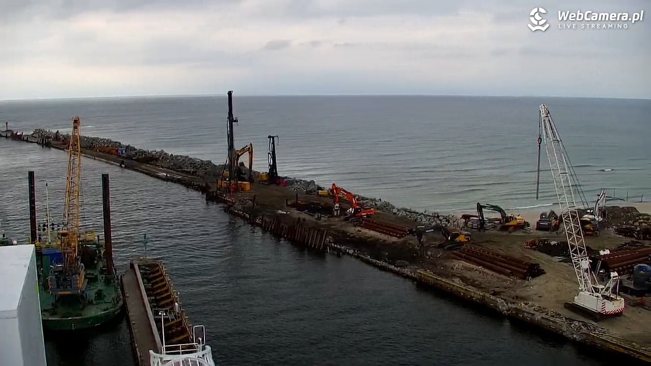 USTKA - widok z pylonu na plażę - 13 maj 2026, 18:27