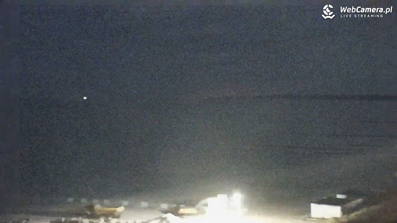 USTKA - widok z pylonu na plażę - 05 listopad 2025, 17:20