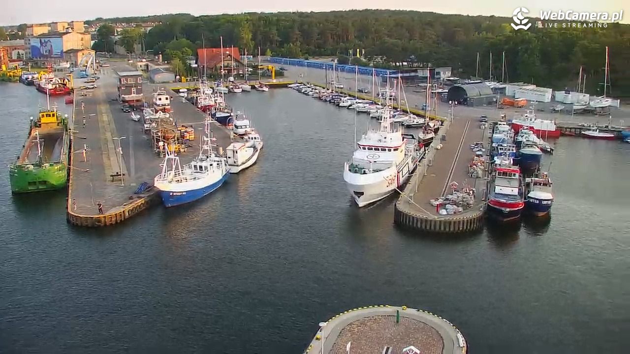 USTKA - widok z pylonu na plażę - 28 czerwiec 2026, 20:23