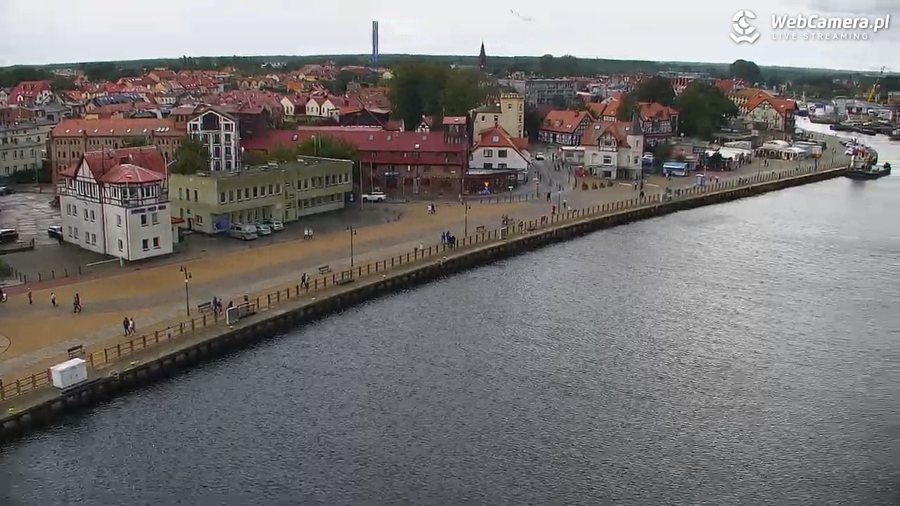 USTKA - widok z pylonu na plażę - 17 wresień 2025, 15:54