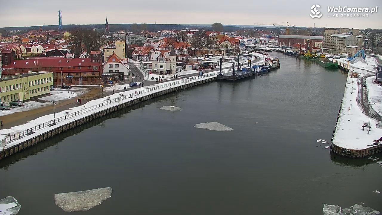 USTKA - widok z pylonu na plażę - 08 luty 2026, 12:38
