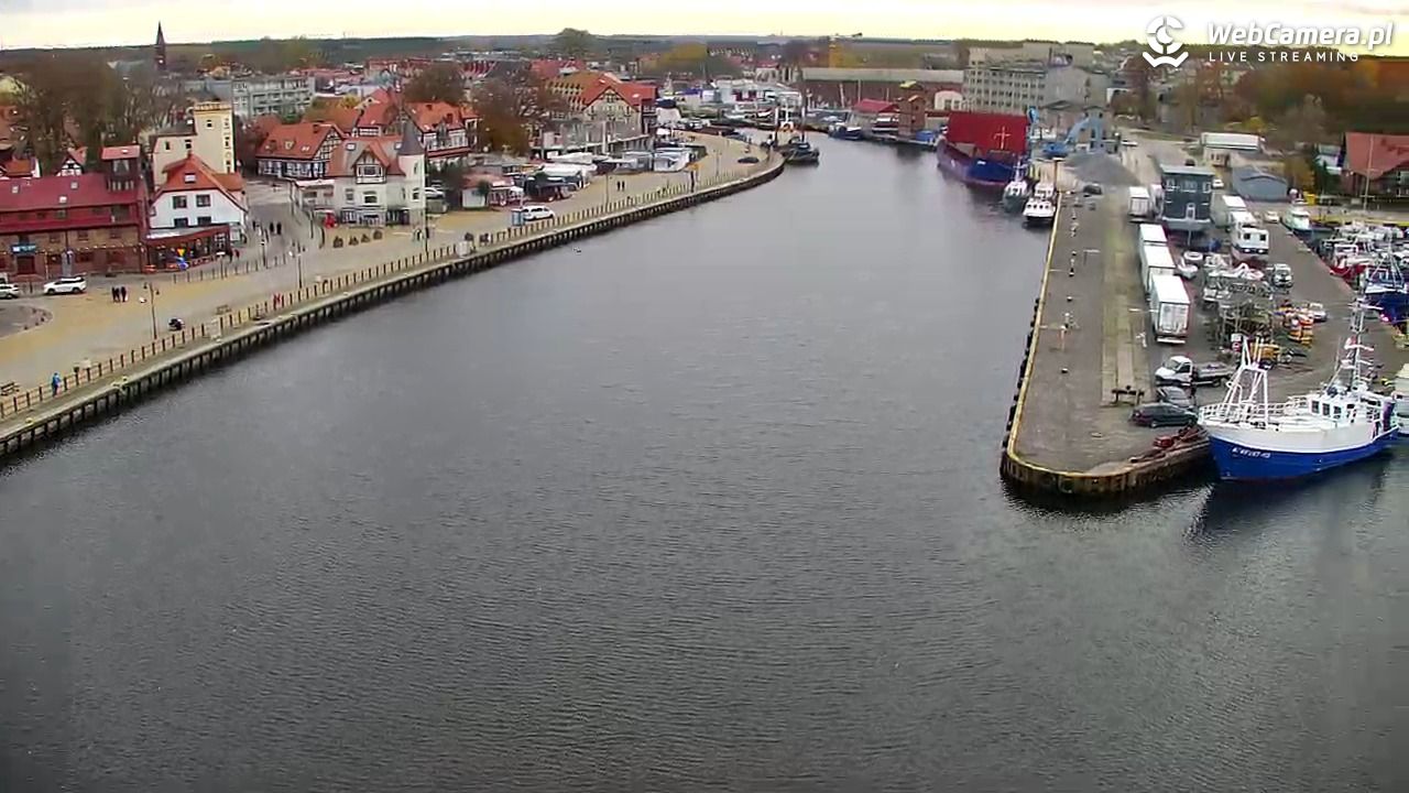 USTKA - widok z pylonu na plażę - 05 listopad 2025, 14:27