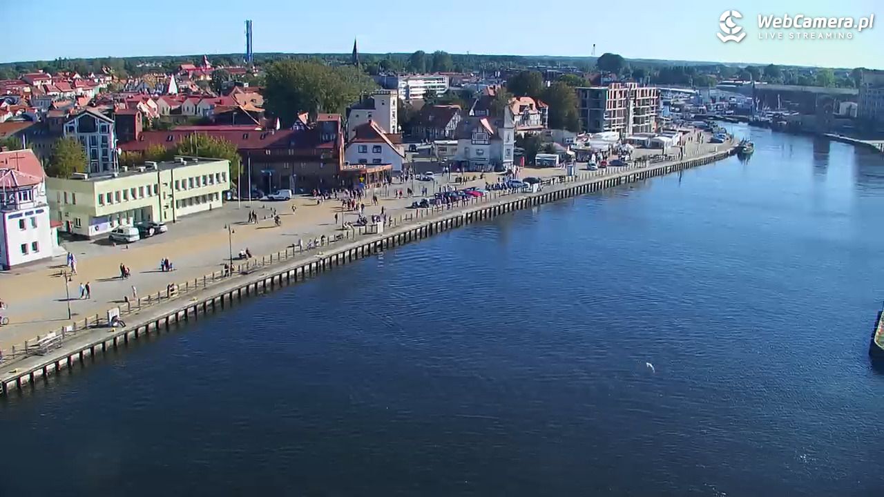 USTKA - widok z pylonu na plażę - 27 wresień 2026, 14:54