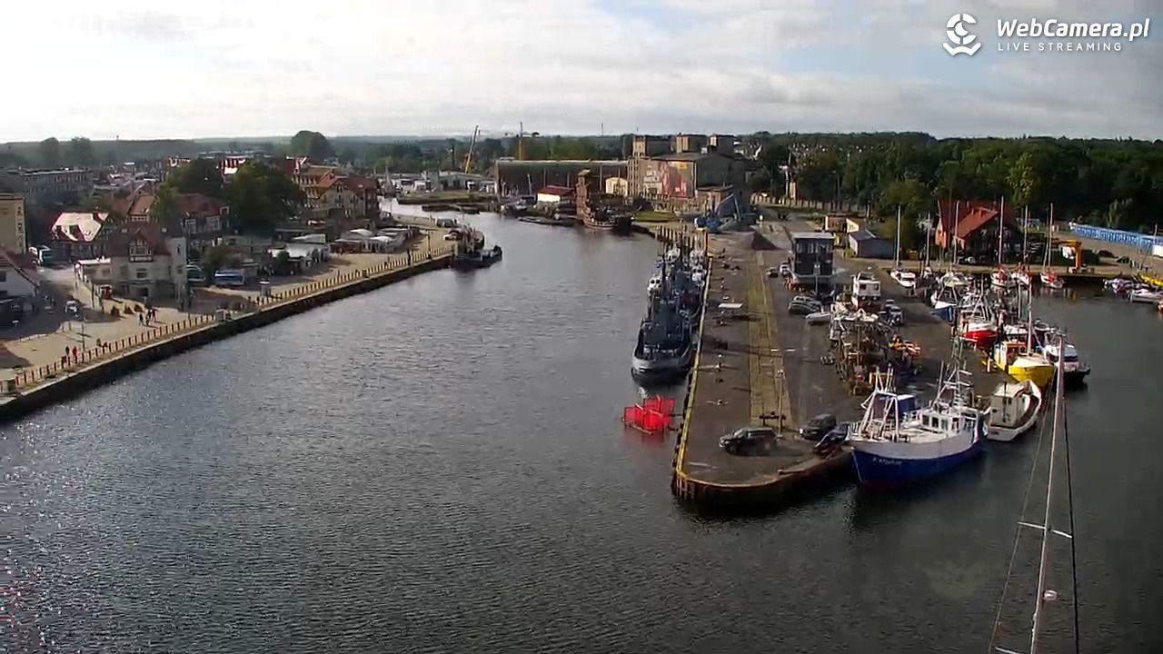 USTKA - widok z pylonu na plażę - 17 wresień 2025, 09:47