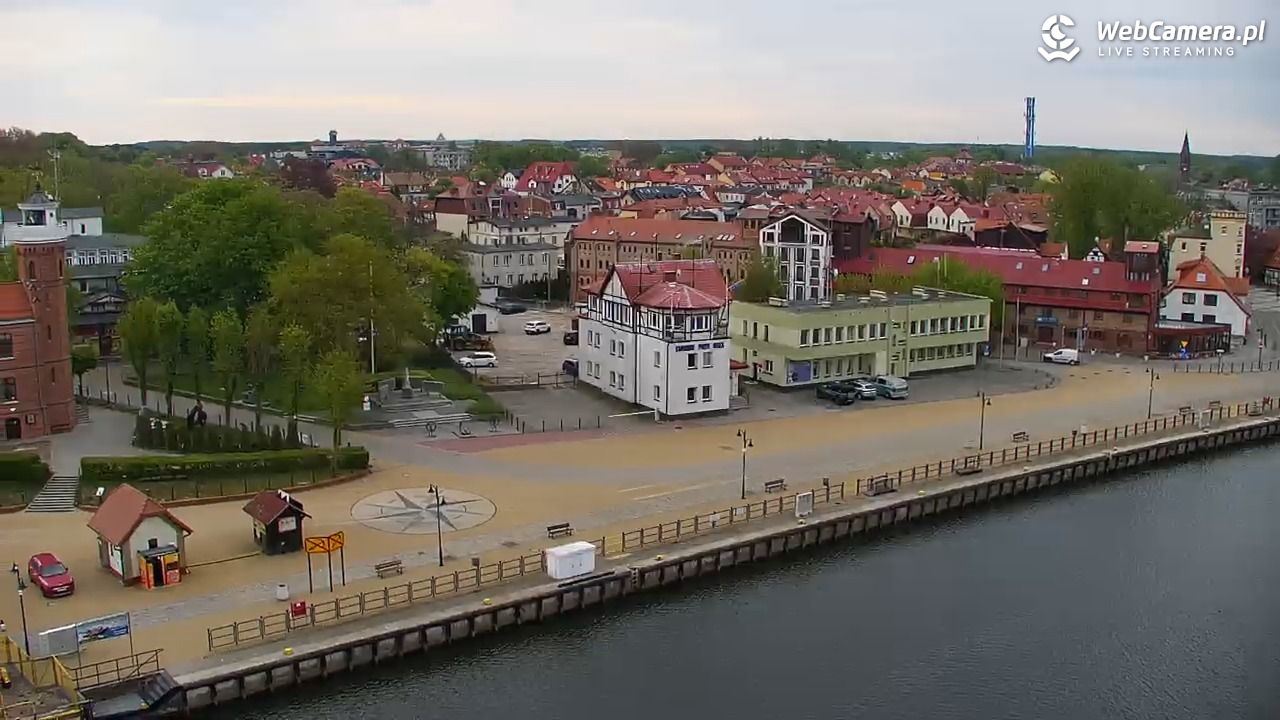 USTKA - widok z pylonu na plażę - 14 maj 2026, 07:06