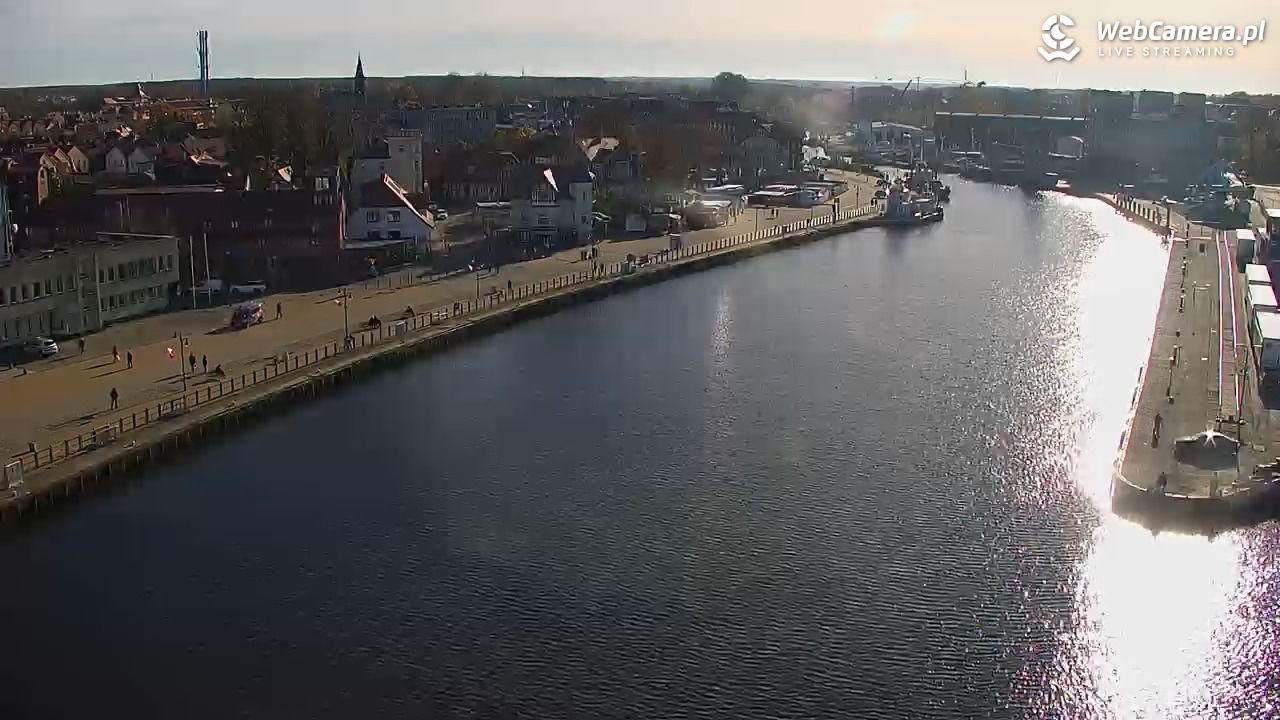 USTKA - widok z pylonu na plażę - 06 listopad 2025, 11:55