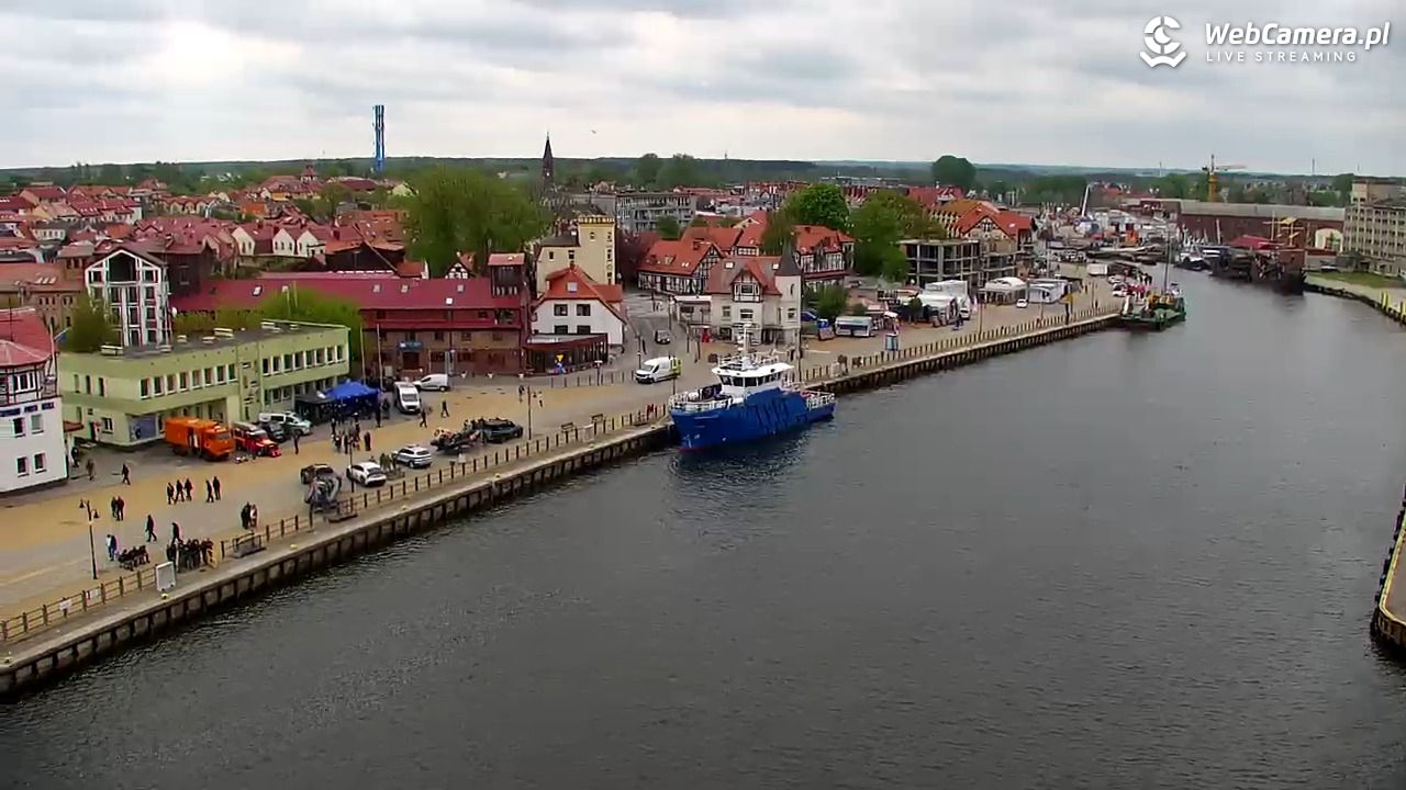 USTKA - widok z pylonu na plażę - 14 maj 2026, 10:44