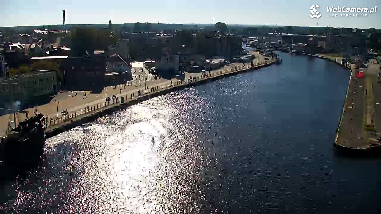 USTKA - widok z pylonu na plażę - 28 wresień 2026, 10:57
