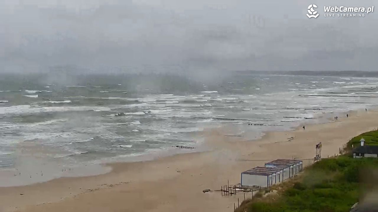 USTKA - widok z pylonu na plażę - 16 maj 2025, 11:03