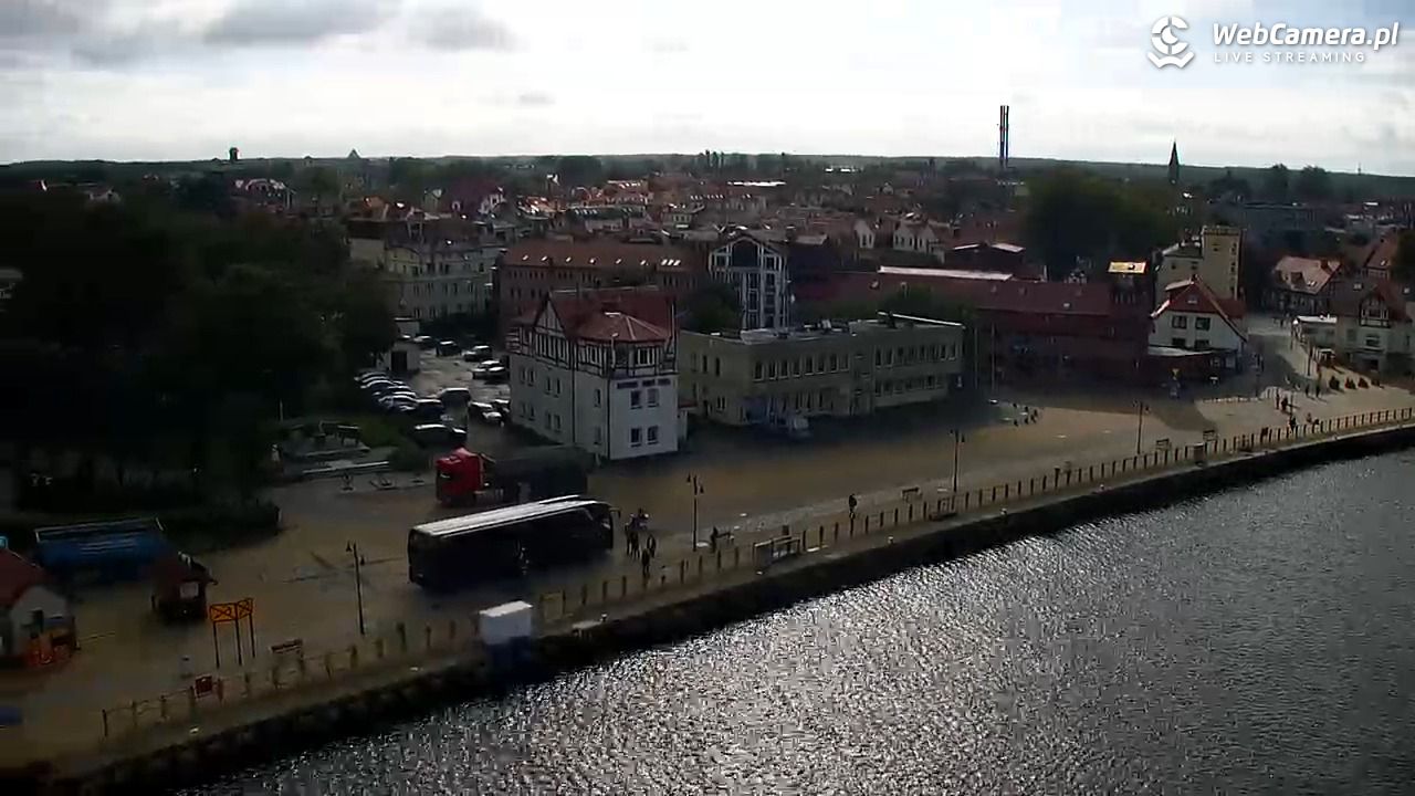 USTKA - widok z pylonu na plażę - 17 wresień 2025, 09:51