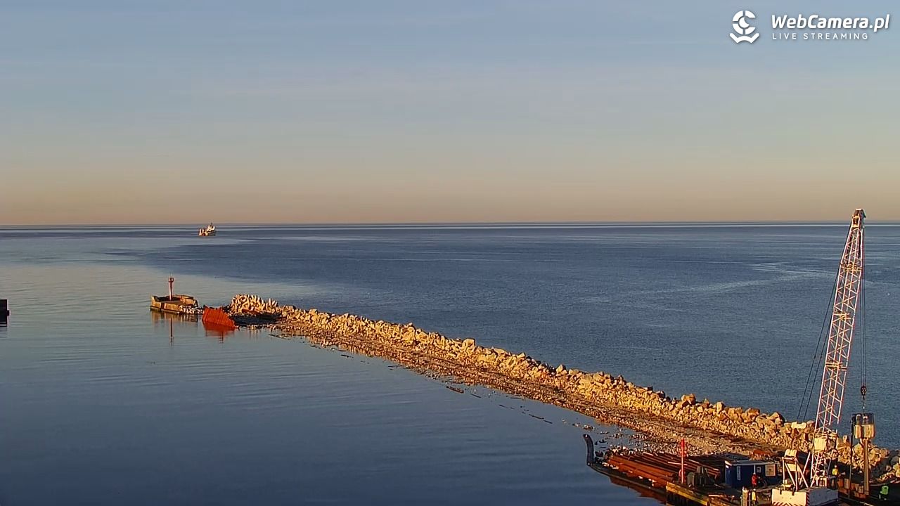 USTKA - widok z pylonu na plażę - 06 listopad 2025, 15:16