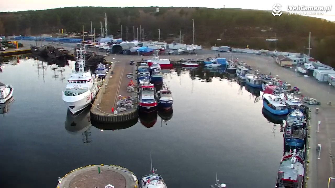 USTKA - widok z pylonu na plażę - 29 marzec 2026, 19:30